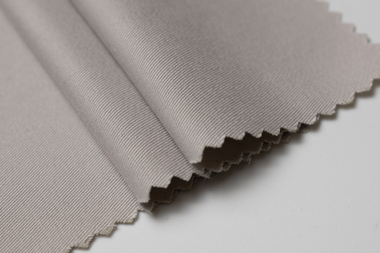 Photo--4 Тканина однотонна бавовна/поліестер з еластаном - Зображення 1