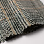 Тканина костюмна жіноча картата монострейчева