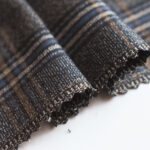 Тканина костюмна жіноча картата монострейчева