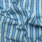 Tejido para camisa de mujer a rayas