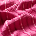 Tejido para camisa de mujer a rayas