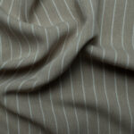 Tejido para camisa de mujer a rayas