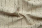 Бавовняна тканина смугаста під льон