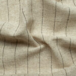 Бавовняна тканина смугаста під льон