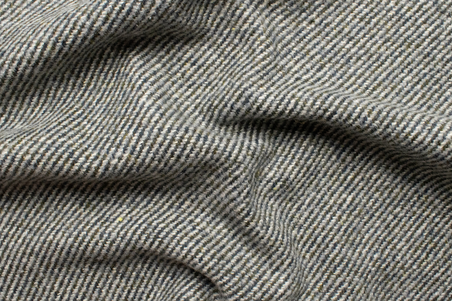 Photo--19 Пальтова тканина меланж діагональ - Зображення 1