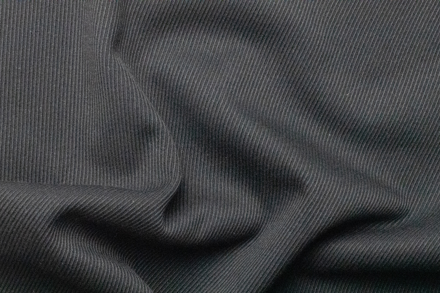 Photo--261 Пальтова саржева тканина з поліестером та віскозою - Зображення 1