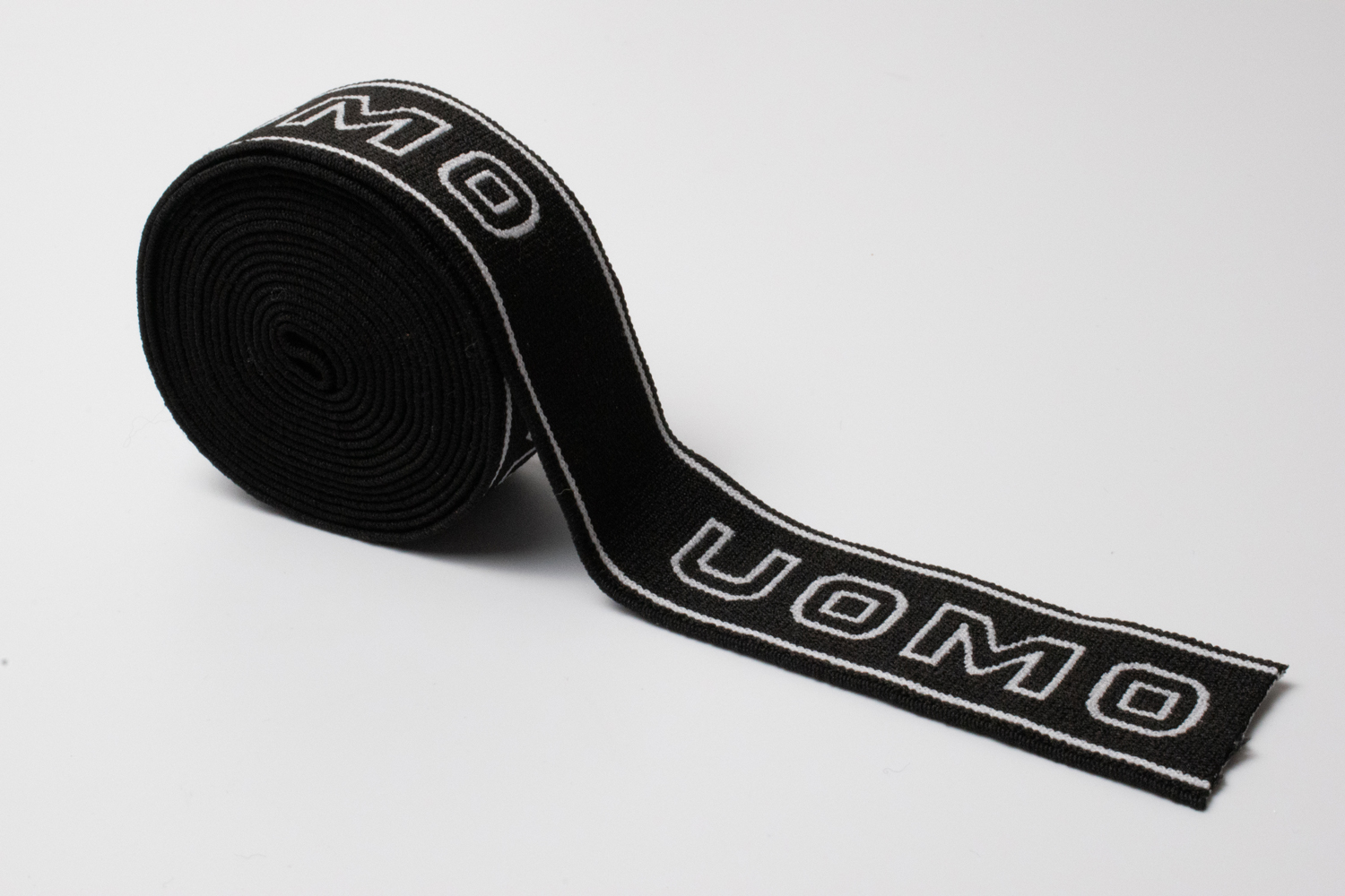 Photo--33 Брендована жакардова резинка 35 мм - Зображення 1