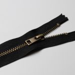 Блискавка металева, тип 4, роз'ємна, антік оксид (латунь оксид)