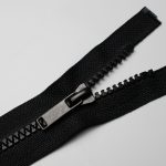 Cremallera plástica (tractor), tipo 5, no separable, tono sobre tono