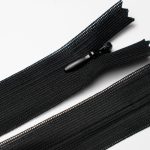 Cremallera oculta, tipo 3, no separable, tono sobre tono, cinta tejida