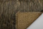 Piel sintética, pelo 60 mm, efecto mapache, acrílico/poliéster, 850 g/m² - Image 2
