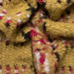 Punto para abrigo, pelo recto, de cuadros, poliéster/acrílico, 330 g/m²