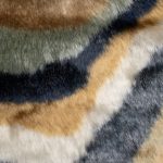 Хутро штучне, ворс 16 мм, смугасте, акрил-поліестер, 500 г/м²