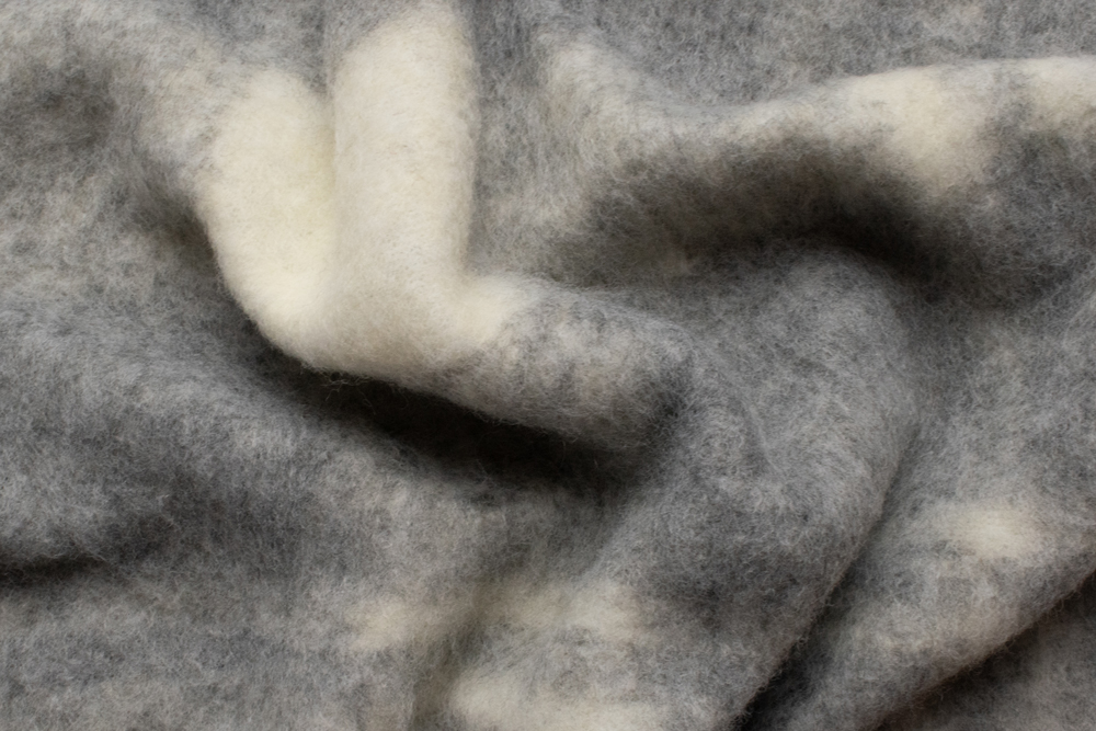 Photo--41 Хутро штучне, прямий ворс, у клітинку, поліестер-акрил, 230 г/м² - Зображення 1